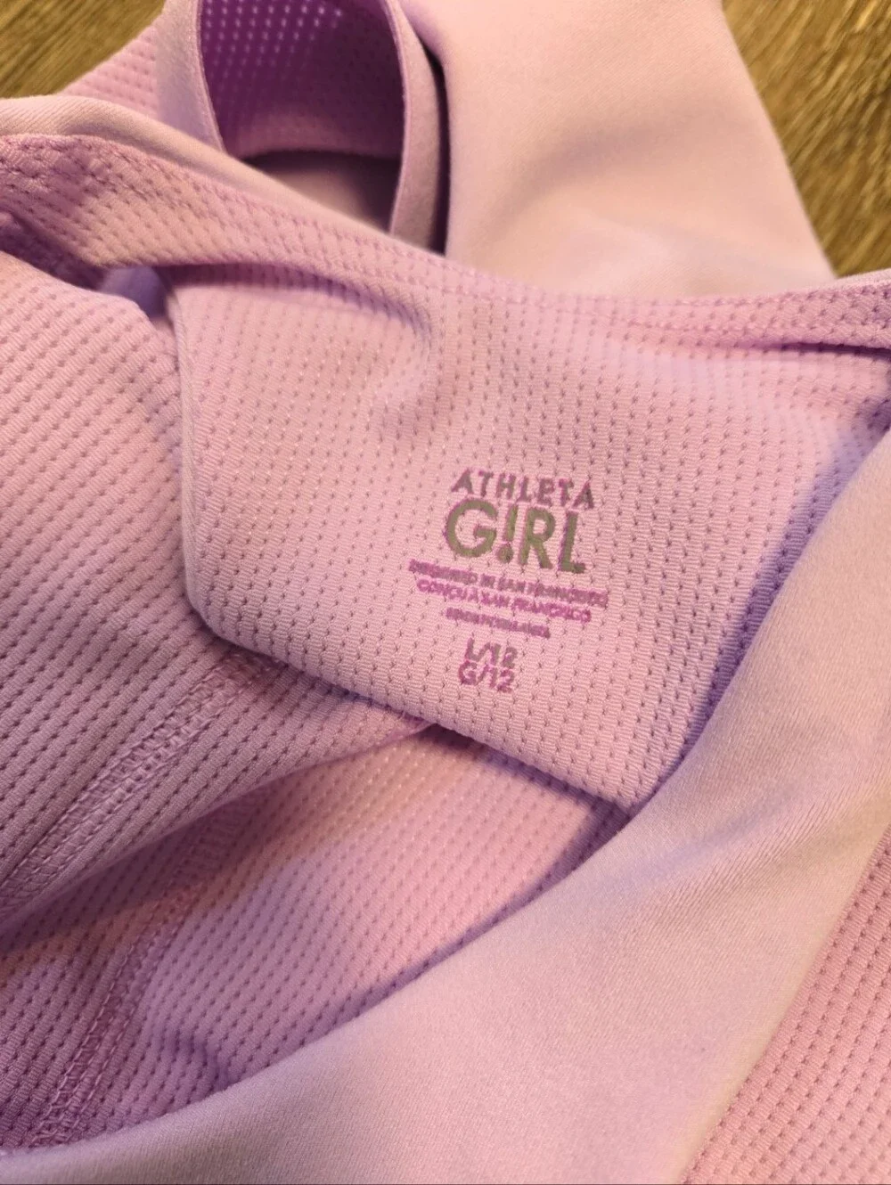 Athleta Girl Crop Tank, Size 12